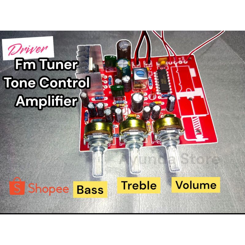 FM Tuner Tone control driver Kit FM Tuner