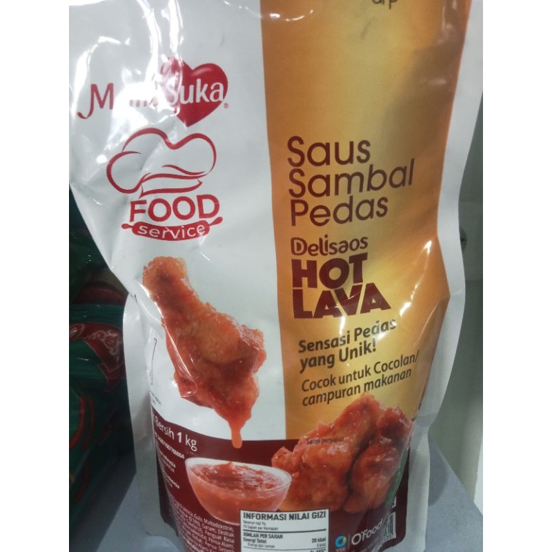 

(1kg) saus sambel pedas mama suka