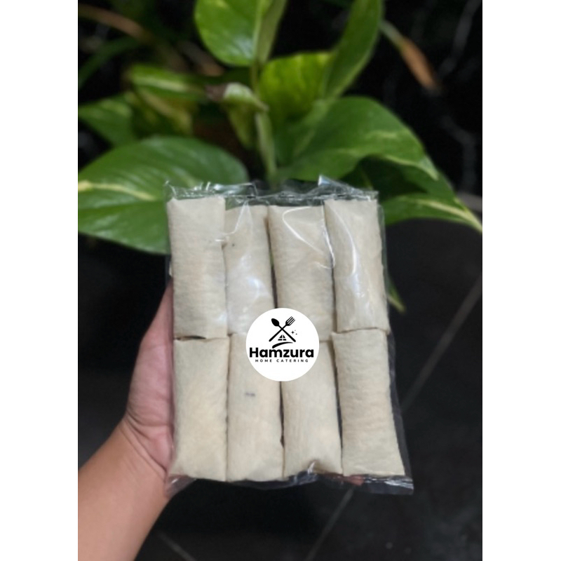 

Lumpia isi piscok pisang coklat