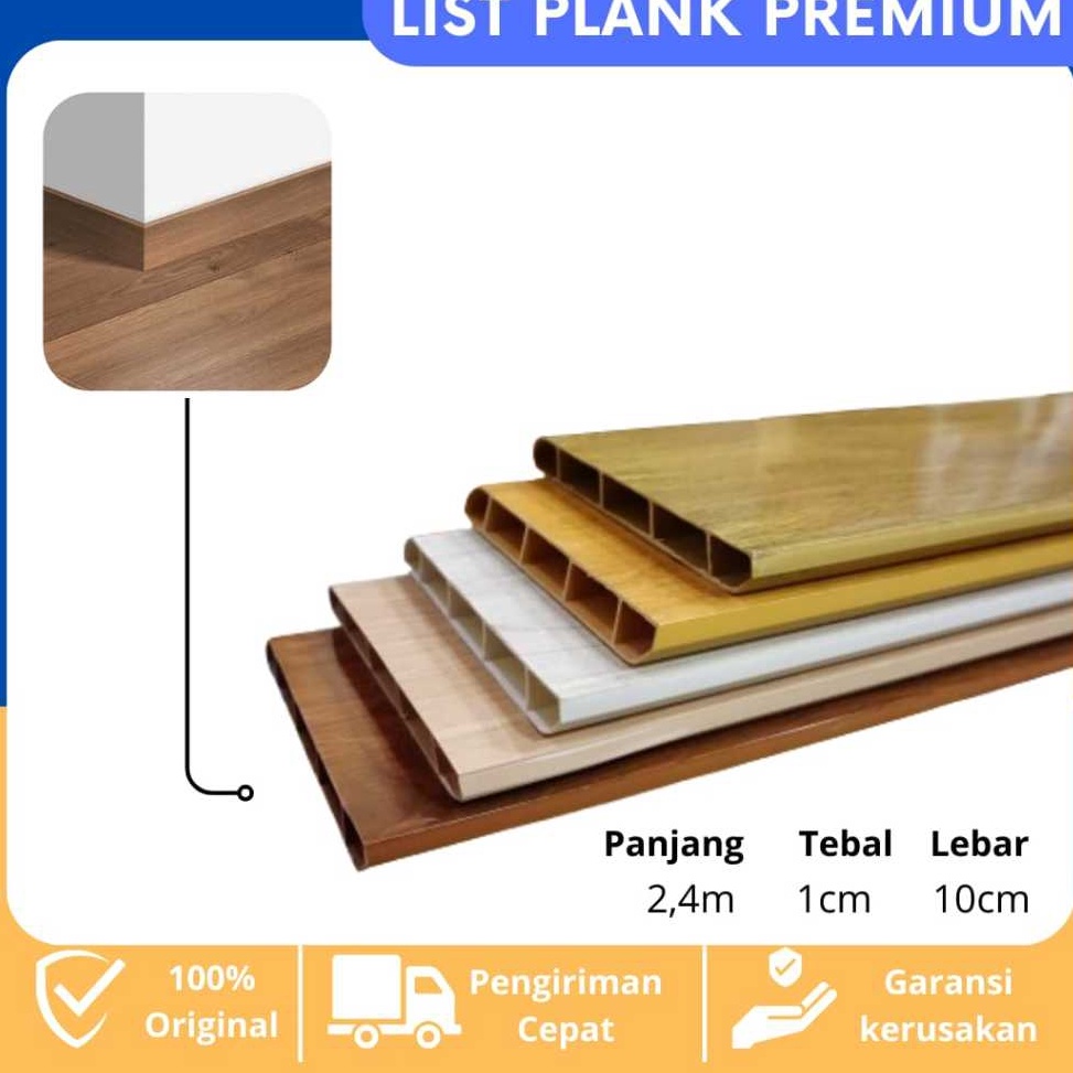 55MENARIK LIST PVCPLINT LIST PLANKSKIRTING LIST LANTAI KAYU LANTAI VINYL 24M