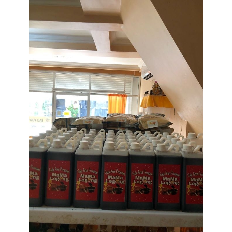 

gula aren cair (brown sugar) mama legong 1 Dus/kresek isi 10 liter di denpasar bali