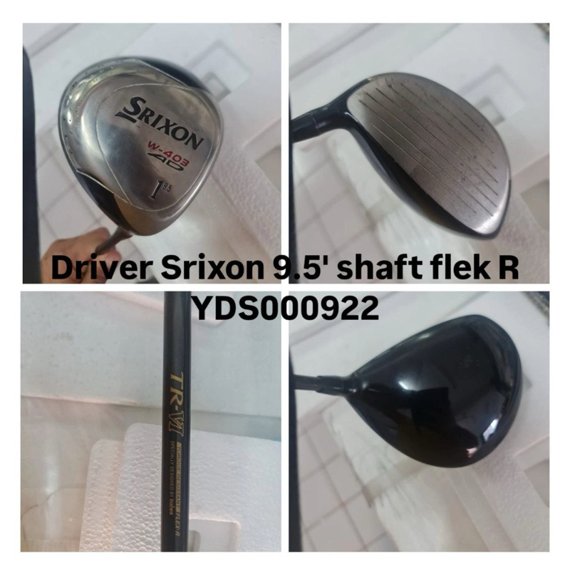 Stik golf Driver 9.5 derajat Srixon / Tourstage X drive Bekas second