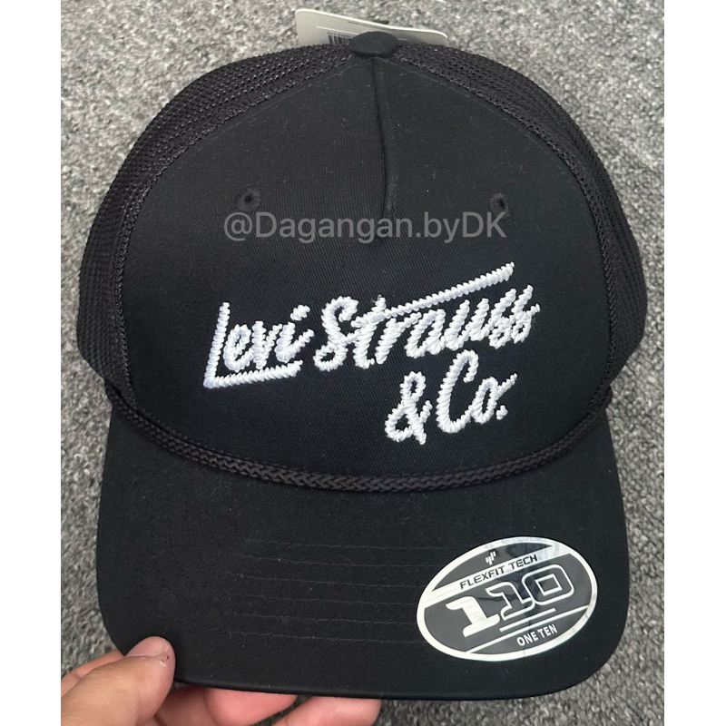 Topi Levis Trucker Original Barang Resmi 100% Full Hitam (Limited)