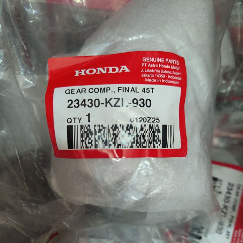 AS RODA BELAKANG BEAT FI (23430KZL930)