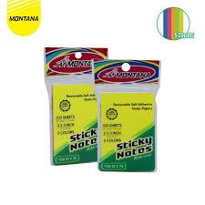 

Montana Memo Stick Sticky Note Kertas Memo Tempel Montana TSN 51 X 76