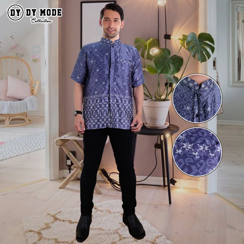Kemeja Pria Asli Dior Silk Premium original