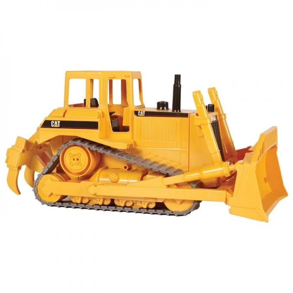 Bruder 2422 CAT Bulldozer - Mainan Miniatur Truk Konstruksi