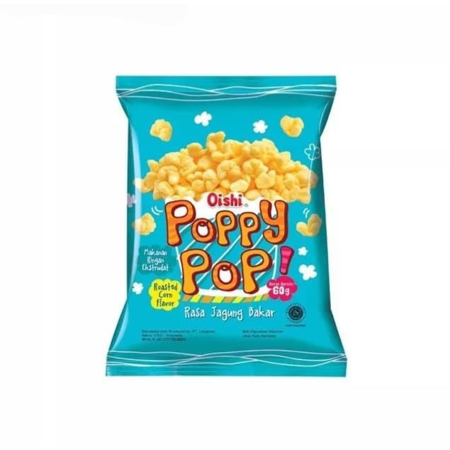 

Oisi Poppy Pop 60gr (Roasted Corn Flavor)/ Camilan