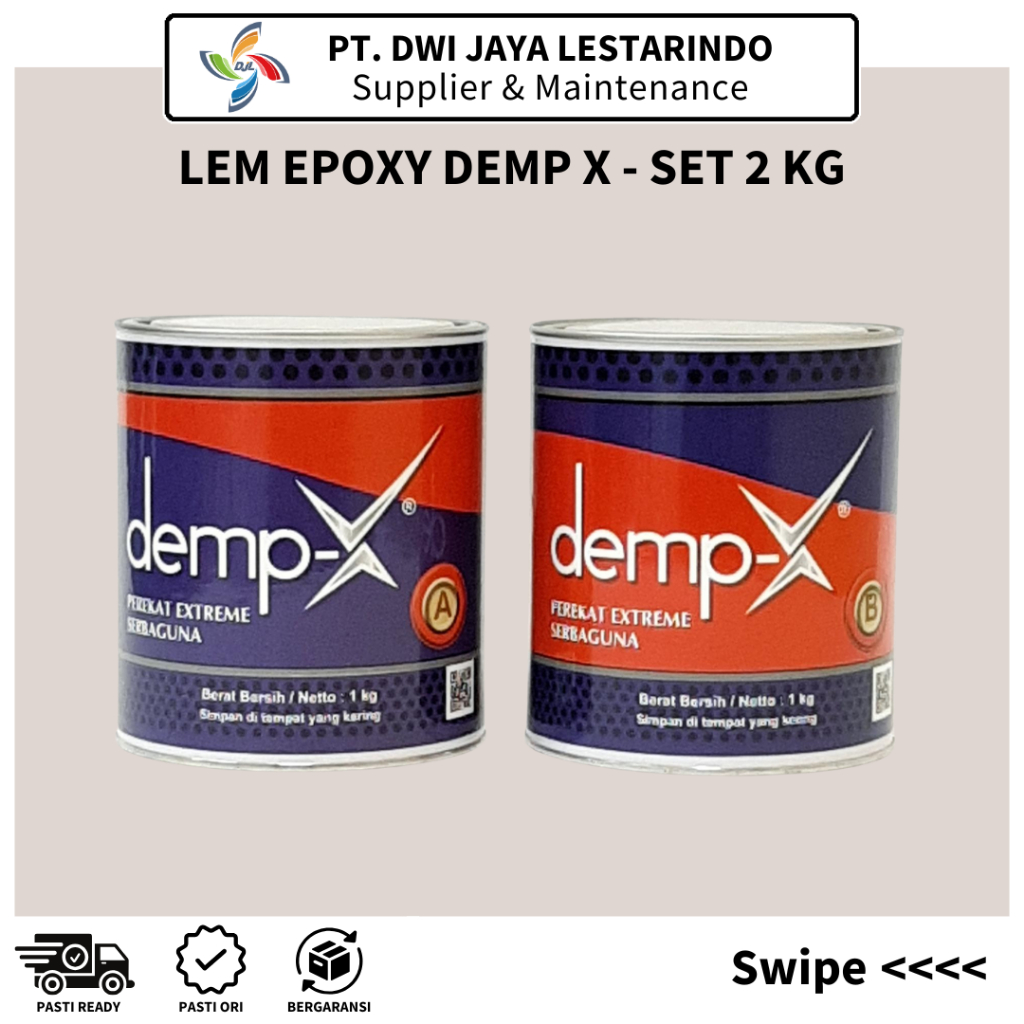 Lem Epoxy Demp-X / DempX - 2 Kg