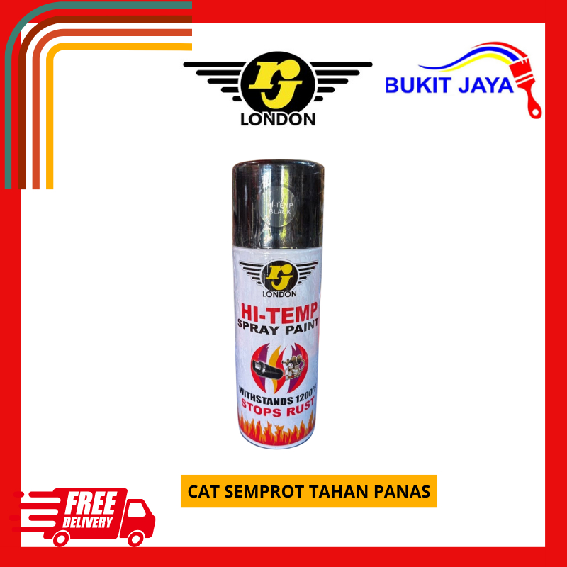 CAT SEMPROT TAHAN PANAS RJ LONDON / PYLOX KNALPOT MOTOR
