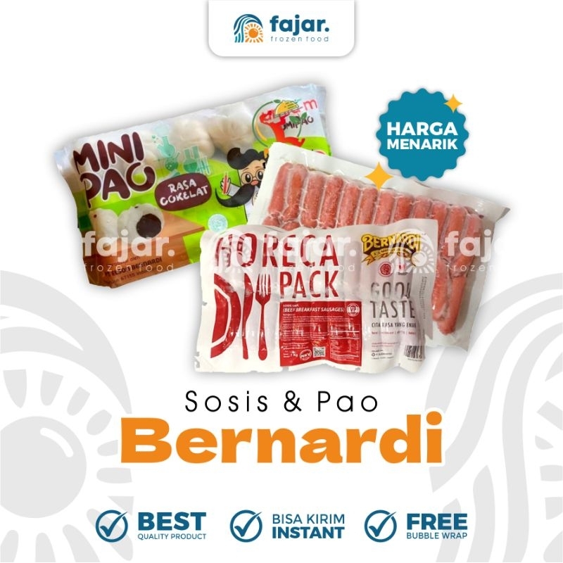 

[Best Seller] Grosir Sosis & Pao Bernardi