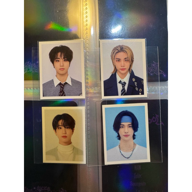 pc stray kids hyunjin han skz photocard id photo magic school nacific r17 official fanclub 2nd gener