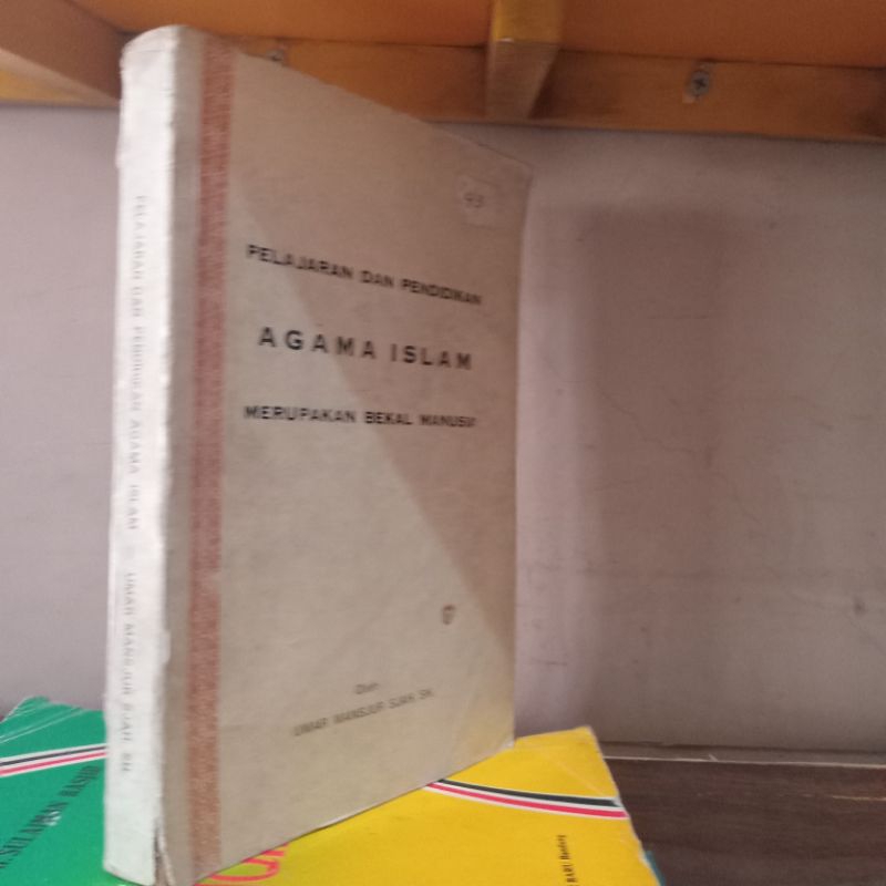 buku peladjaran dan pendidakan agama islam merupakan bekal manusia