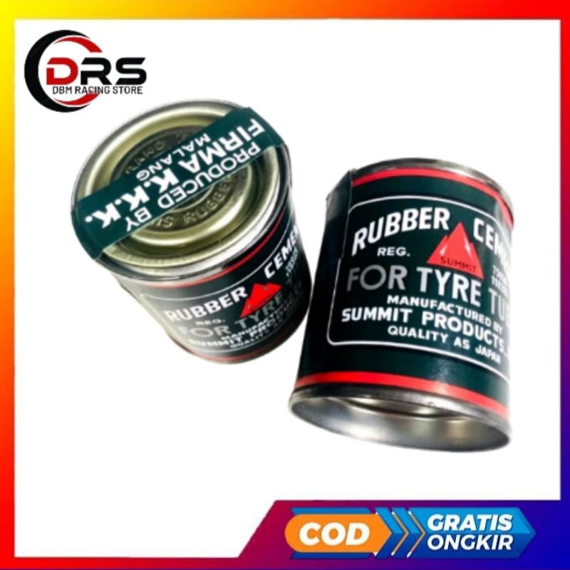 RUBBER CEMENT LEM TAMBAL BAN DALAM SEPEDA MOTOR