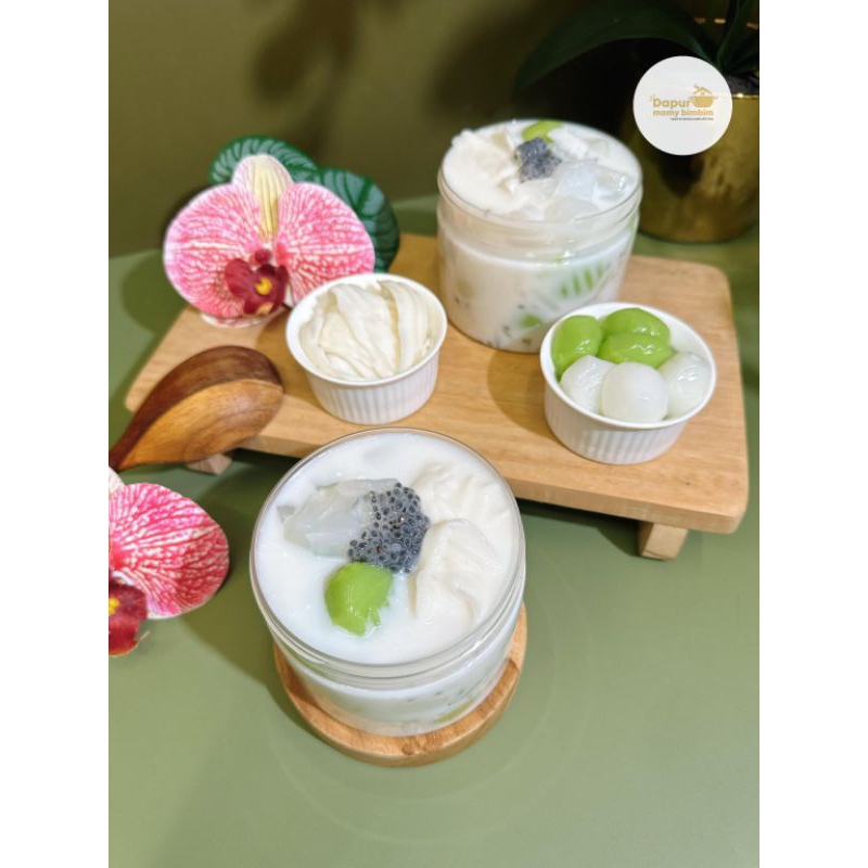 

Coconut Pandan Dessert by Dapur Momy Bimbim