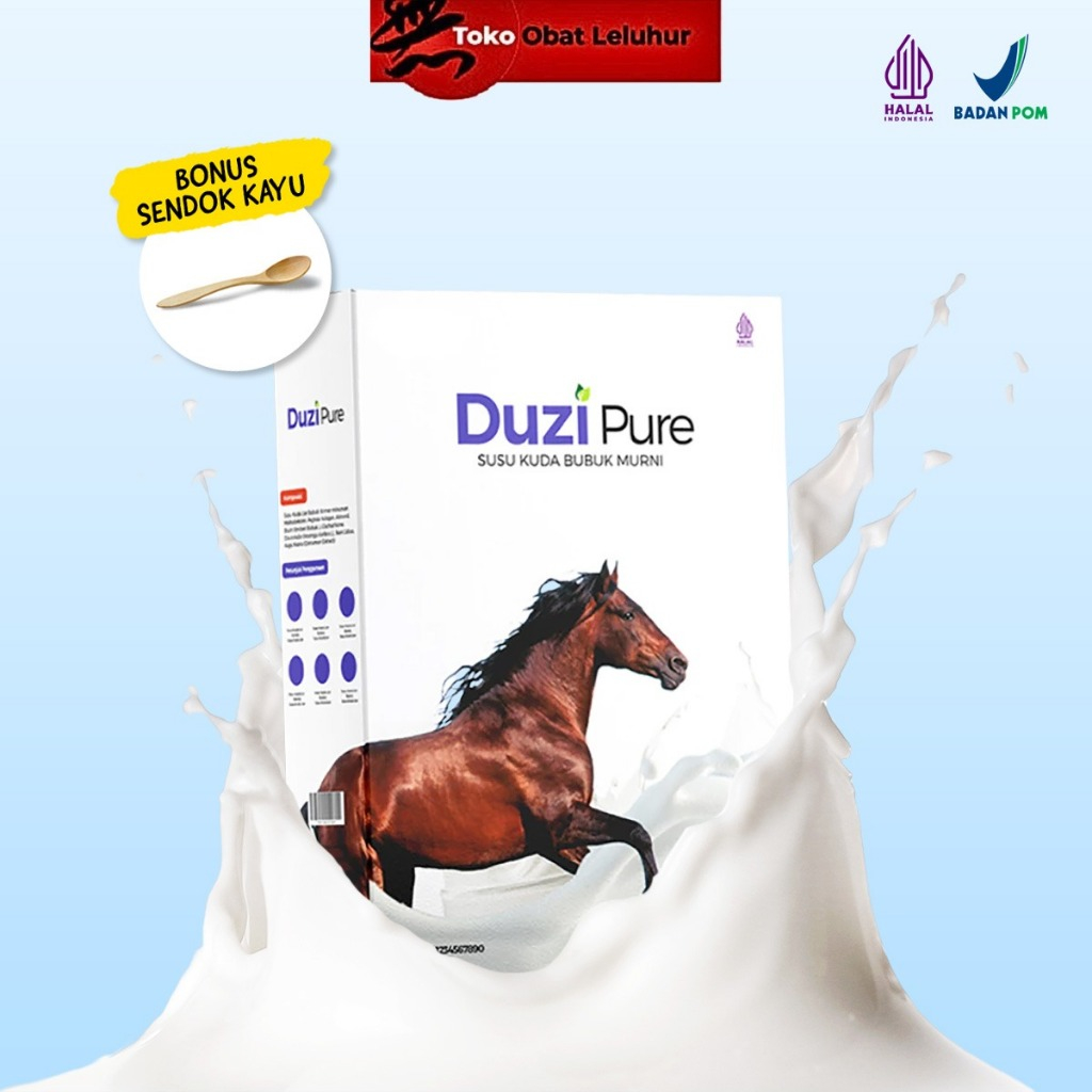 

Duzi Pure Susu Kuda Liar Lombok Murni Herbal Alami 100% Original
