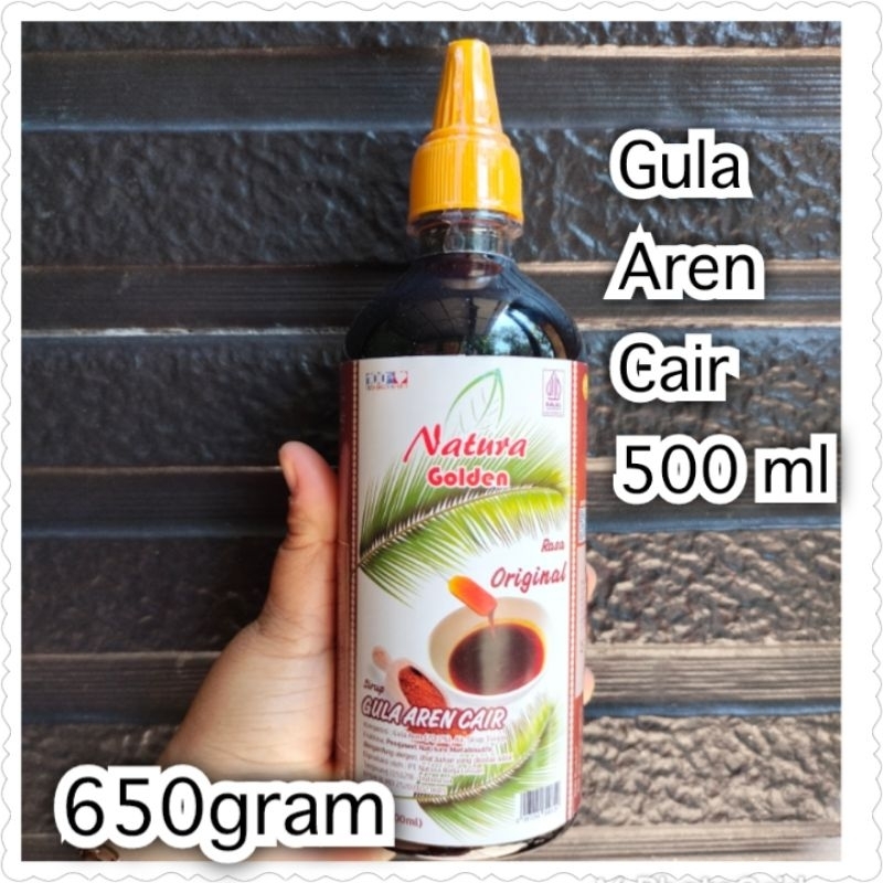 

Gula Aren Cair 650 gr Natura Golden 500 ml | Gula Aren Cair premium | Liquid Palm Sugar