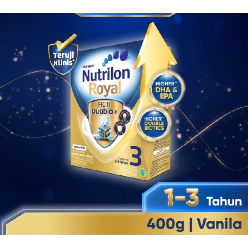 

Nutrilon Royal 3 Vanila 400gr susu formula