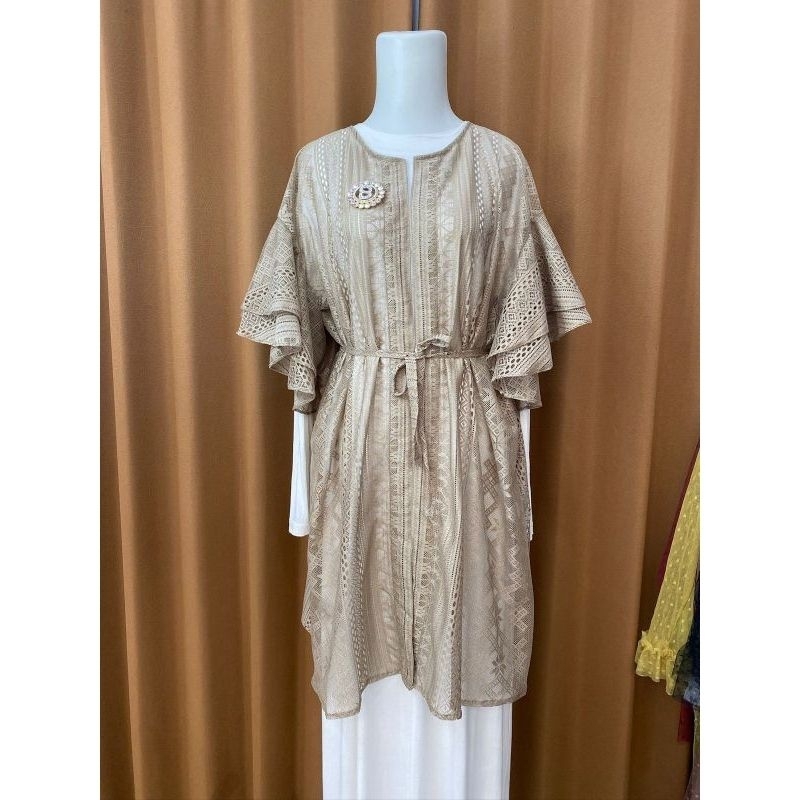 OUTER BROKAT MALIKA/OUTER MALIKA LACE PREMIUM/OUTER RUFFLE