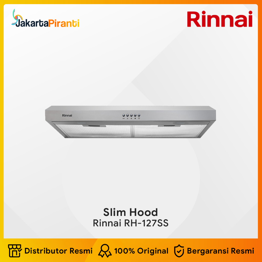 RINNAI RH127SS Cooker Hood Penghisap Asap Dapur 127 SS Rinai 70cm RH-127SS Cooker Hood Rinnai RH-127