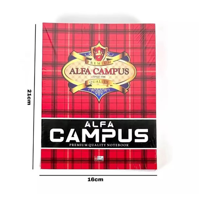 

Buku Tulis Alfa Campus 38 lembar
