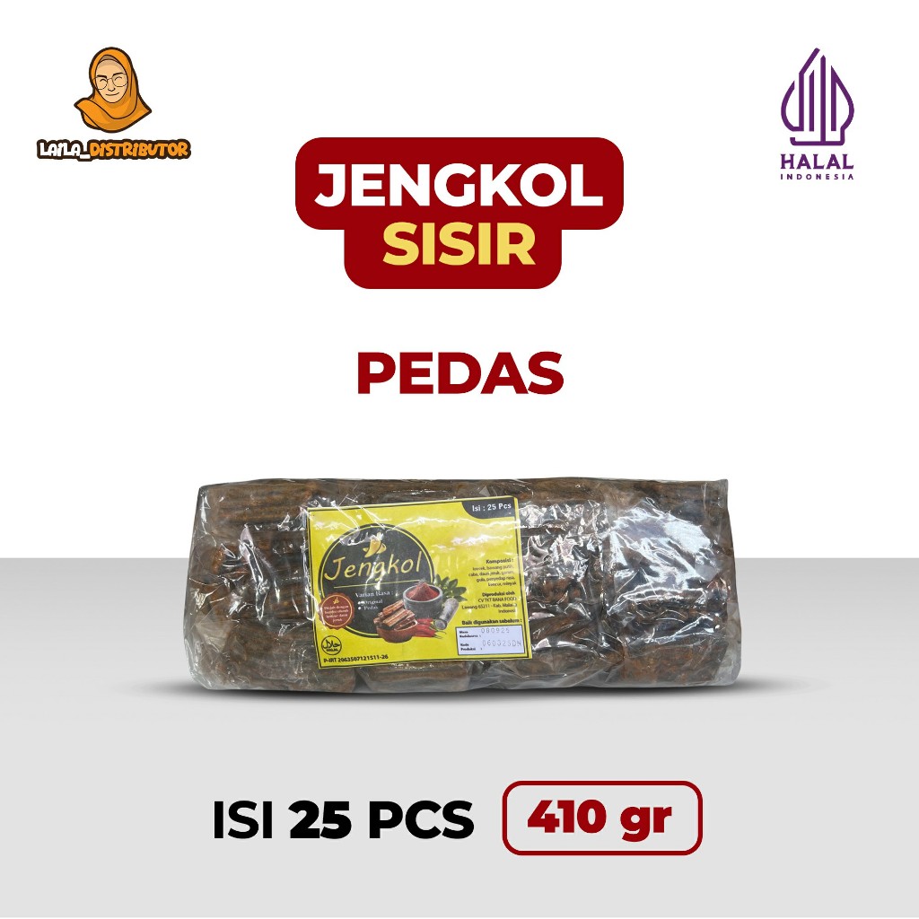 

Jengkol Sisir Pedas / Isi 25 PCS 420 Gram