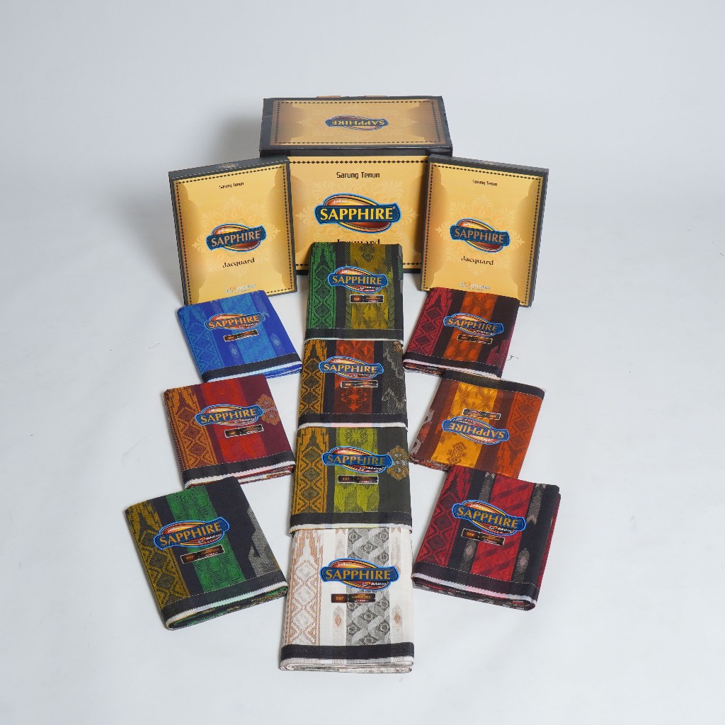 Grosir Sarung 1 Dus - Sarung Sapphire Premium Gunung Fantasi SGF