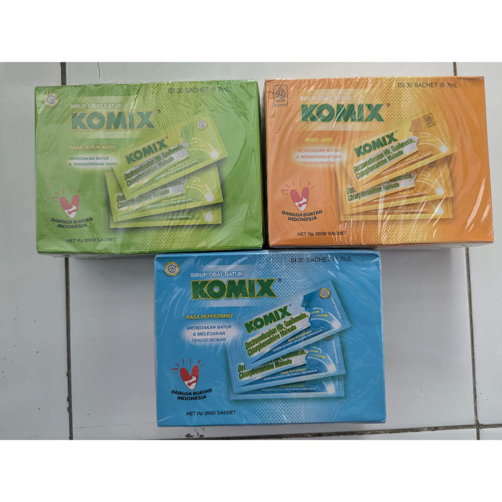Komix Obat Batuk 1 Box