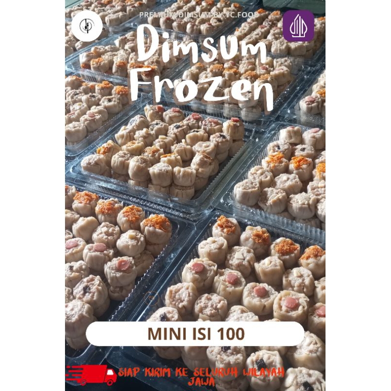 

DIMSUM MINI PREMIUM FROZEN ISI 100 DENGAN SAUS DI KOTA TEGAL