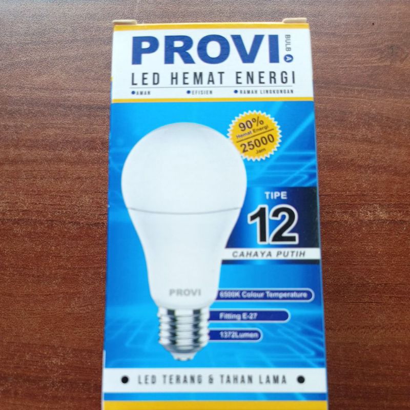 lampu LED provi 12w