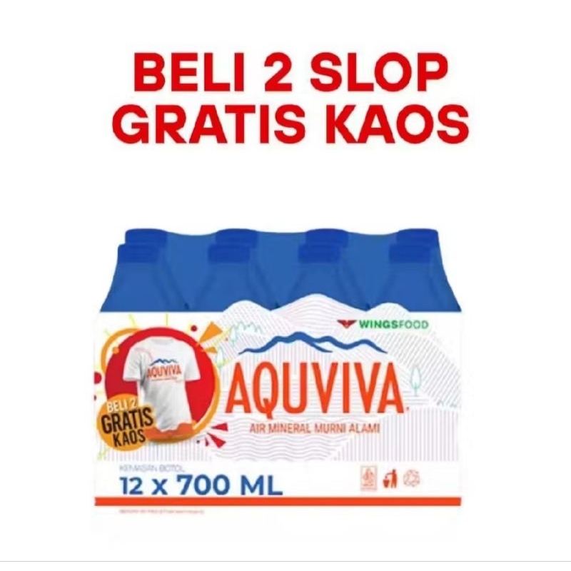 

AQUVIVA Air Mineral 700ml [Isi 12]