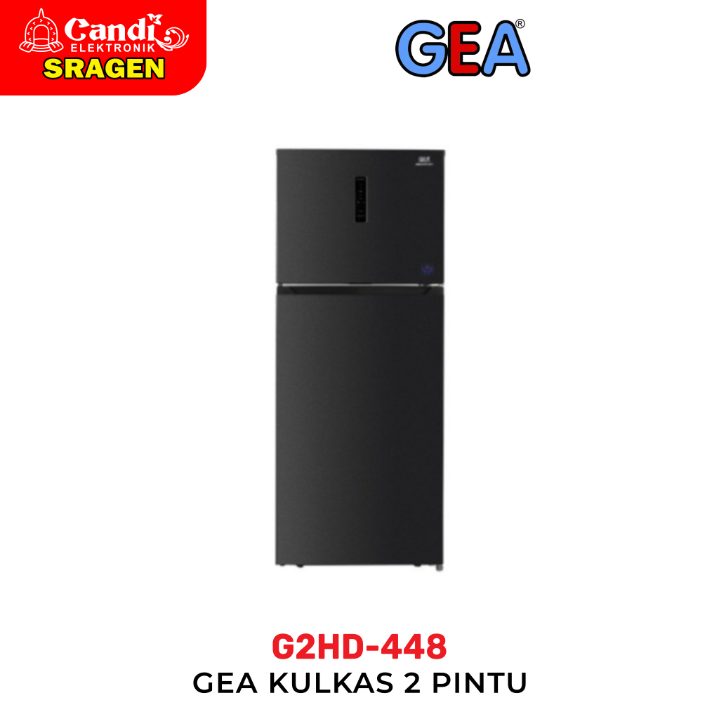 GEA Kulkas 2 Pintu 448 Liter Inverter - G2HD-448