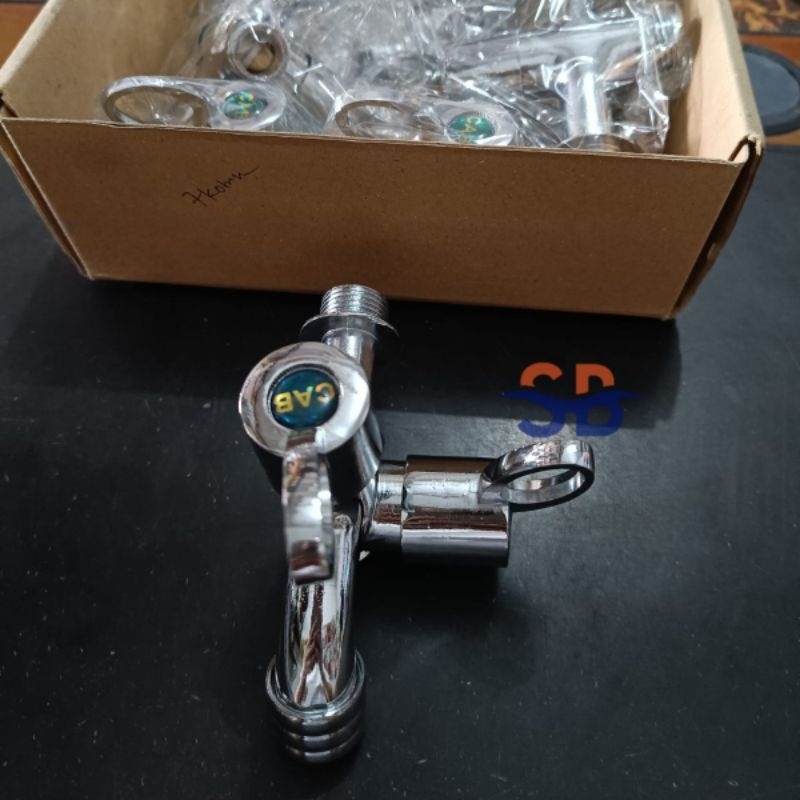 Kran cabang engkol / kran cabang shower / kran kamar mandi / kran shower / kran cabang stainless
