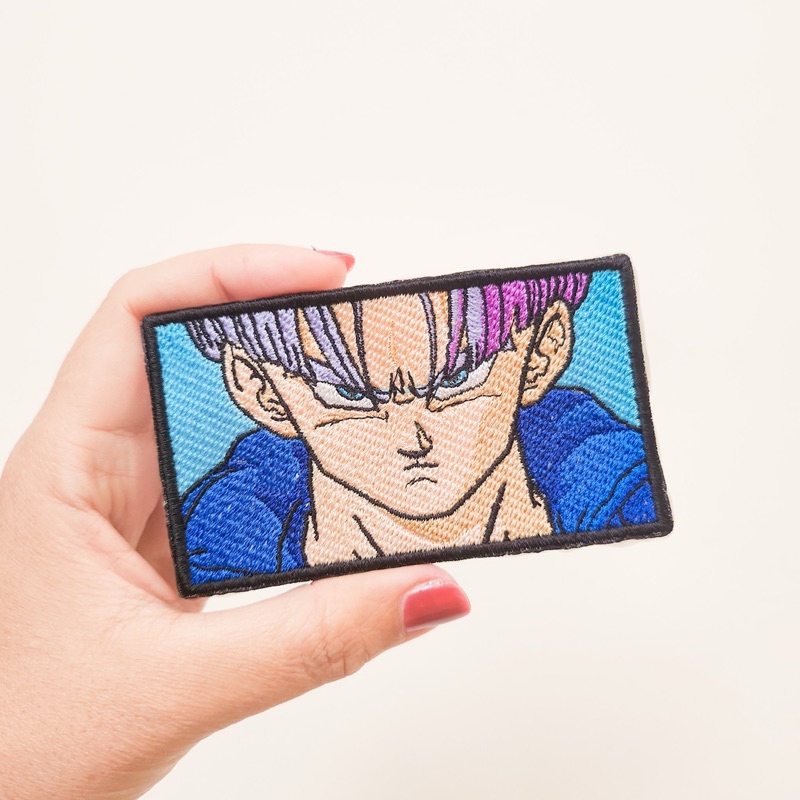 PATCH BORDIR ANIME / BADGE BORDIR TRUNK / DRAGON BALL IRON PATCH