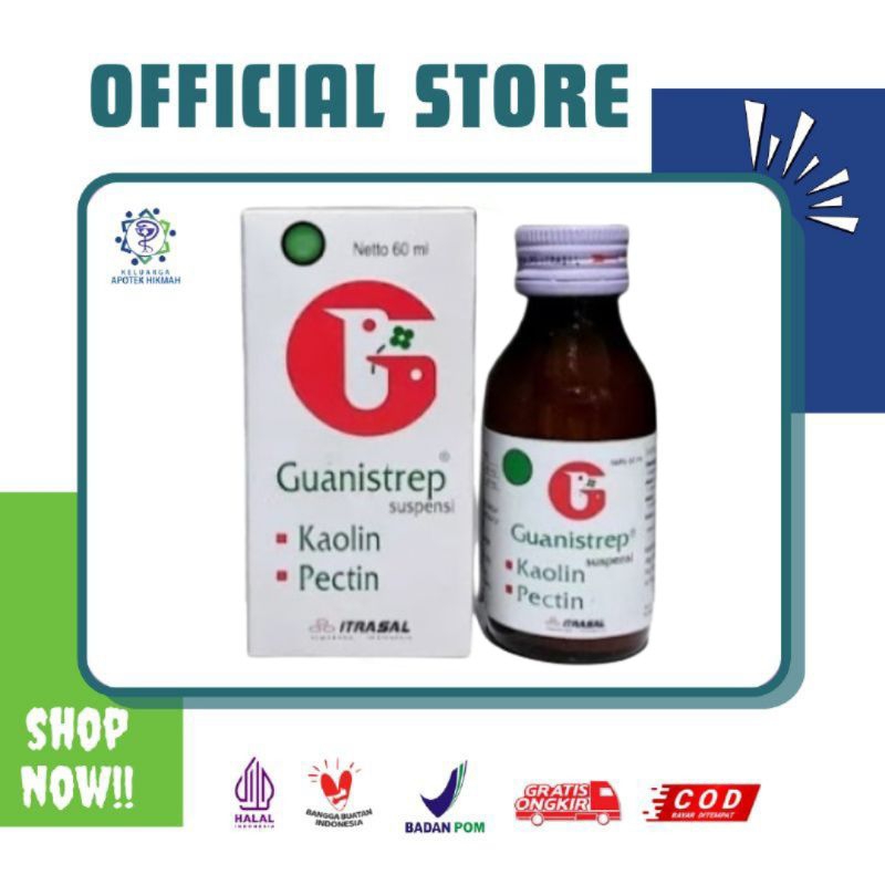 

Guanistrep syrup atasi masalah kesehatan pencernaan diare