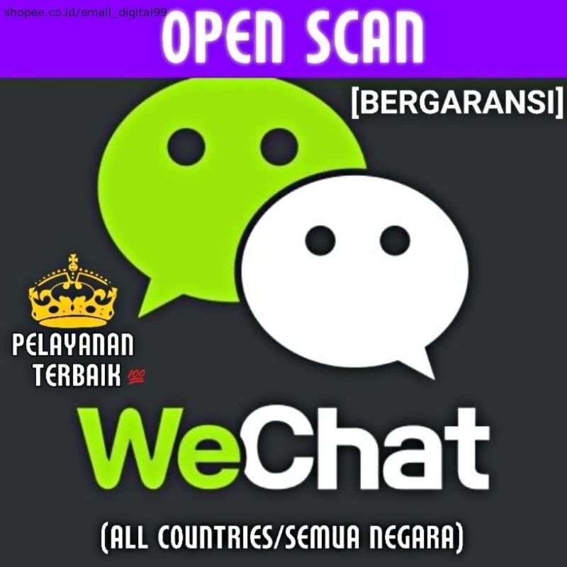 Jasa Pendaftaran Akun WeChat Scan QR