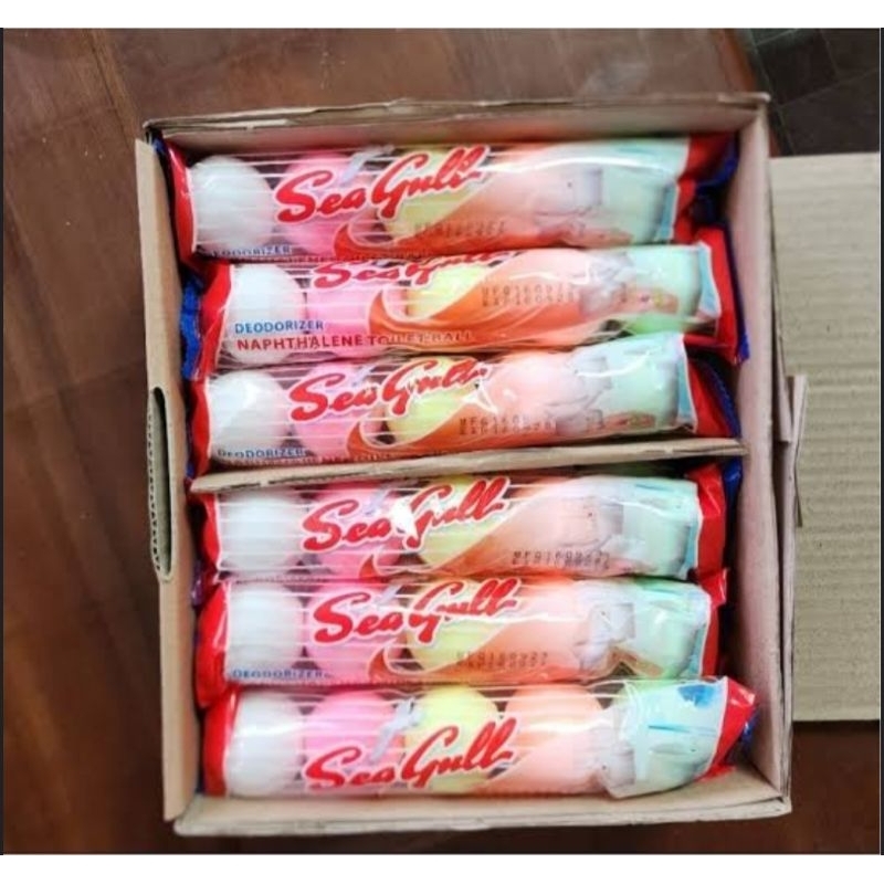 ISI 5 PCS KAMPER SEAGULL KAPUR BARUS TOILET BENTUL BOLA