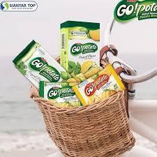 

GO! POTATO BISKUIT KENTANG RASA ORIGINAL / KEJU / BBQ SNACK MURAH SURABAYA