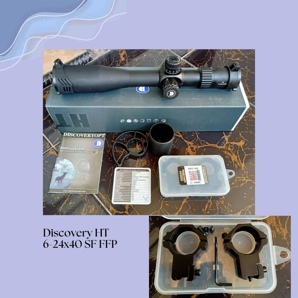 Teleskop Discovery HT 6-24x40 SF FFP
