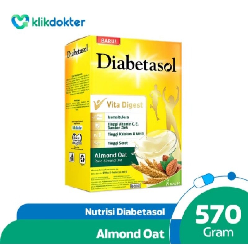 

Diabetasol Almond Out / Vanila / Chocolate - 570gr