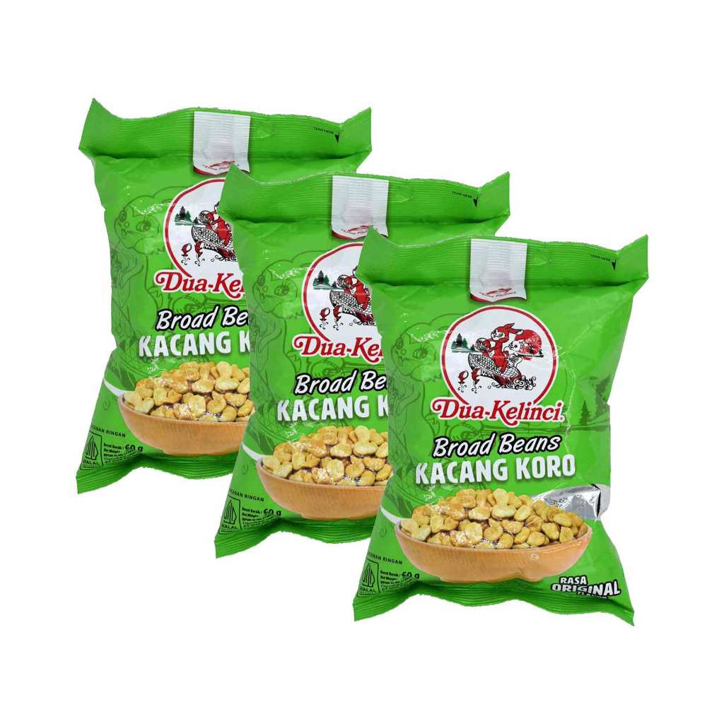 

3Pcs Dua Kelinci Koroku Original 60 Gram