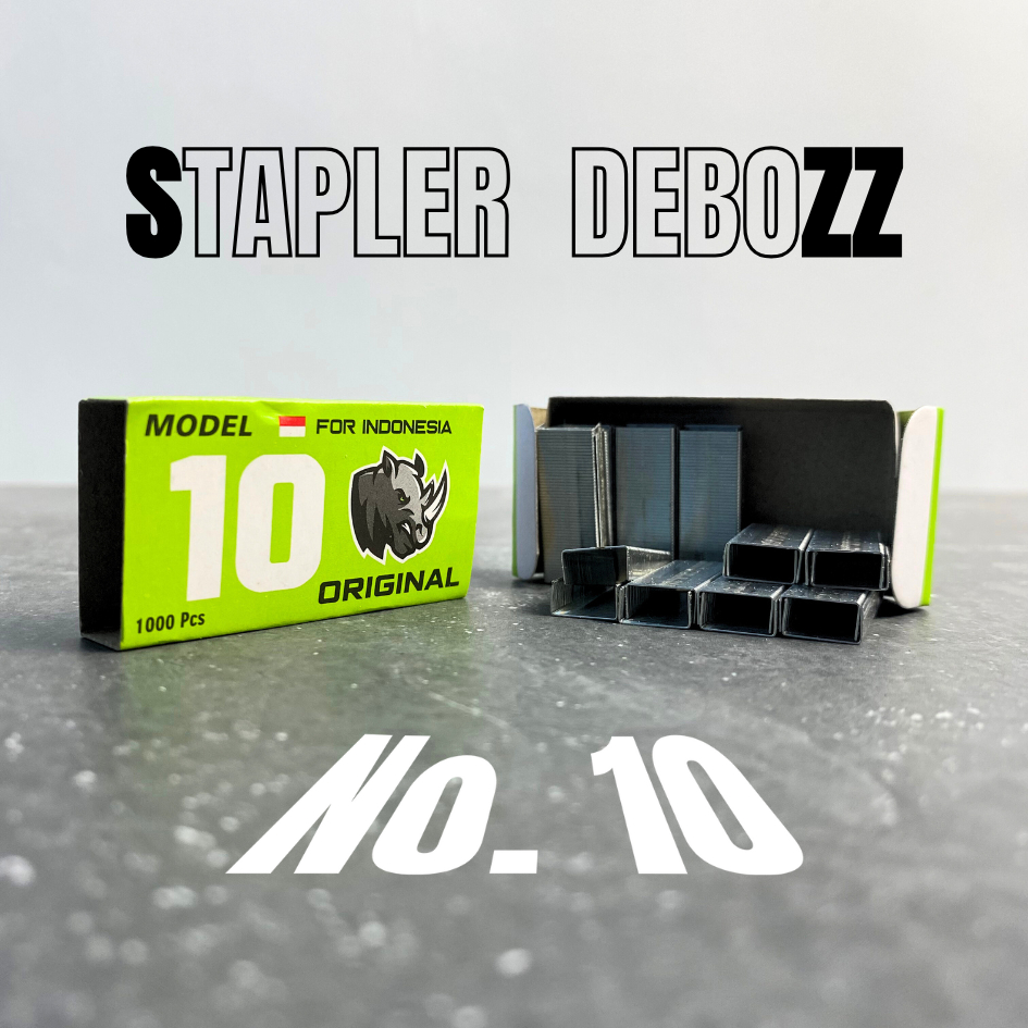 

EVERWISE Isi Staples / Stapler / Steples / Kacip Badak V-TRO No. 10 Isi 1000 pcs