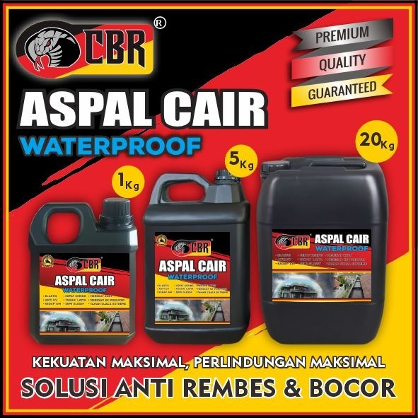 Aspal Cair Anti Bocor 1 Kg | Aspal Emulsion | Aspal Jalan | Aspal Kaleng | Anti Bocor | Anti Bocor S