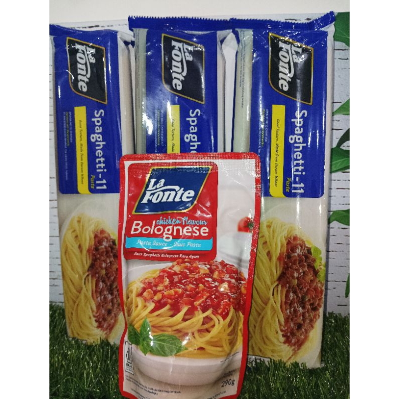 SPAGHETTI LA FONTE FREE SAUS BOLOGNESE