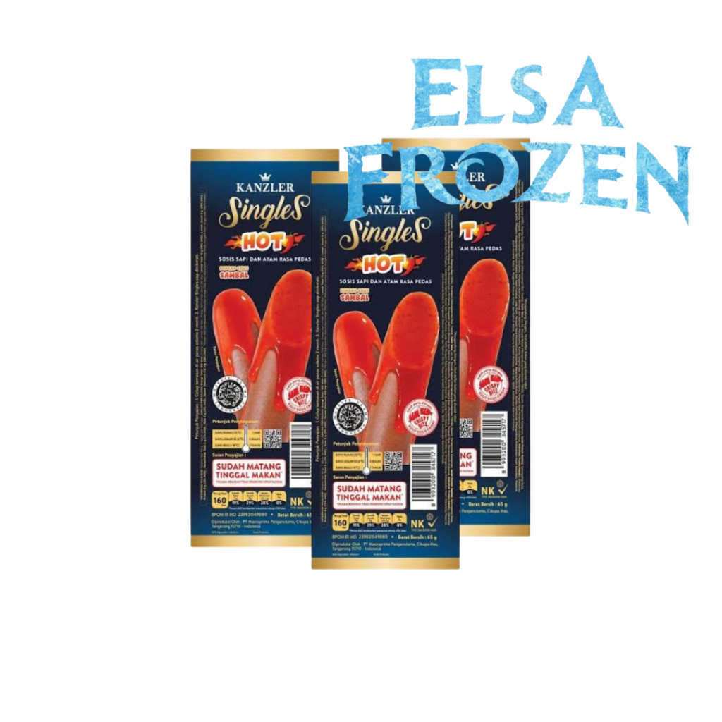

KANZLER SINGLES SOSIS HOT 60GR