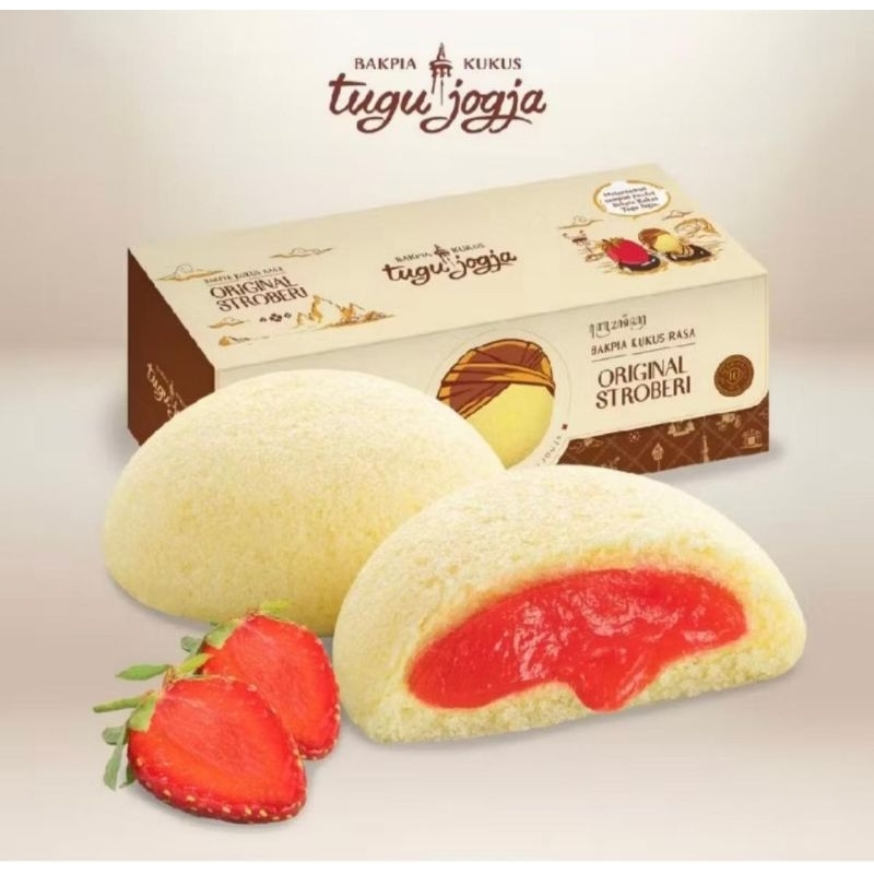 

Bakpia Kukus Tugu Jogja Travel Pack - Stroberi
