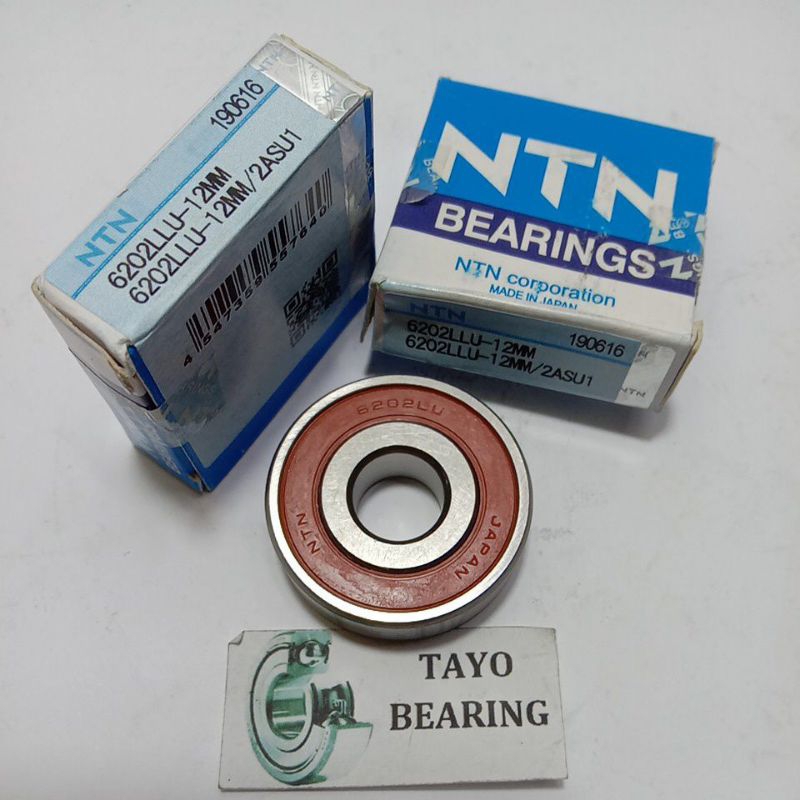 BEARING 6202LLU-12MM LAHER 6202 2RS-12MM NTN (AS 12MM)