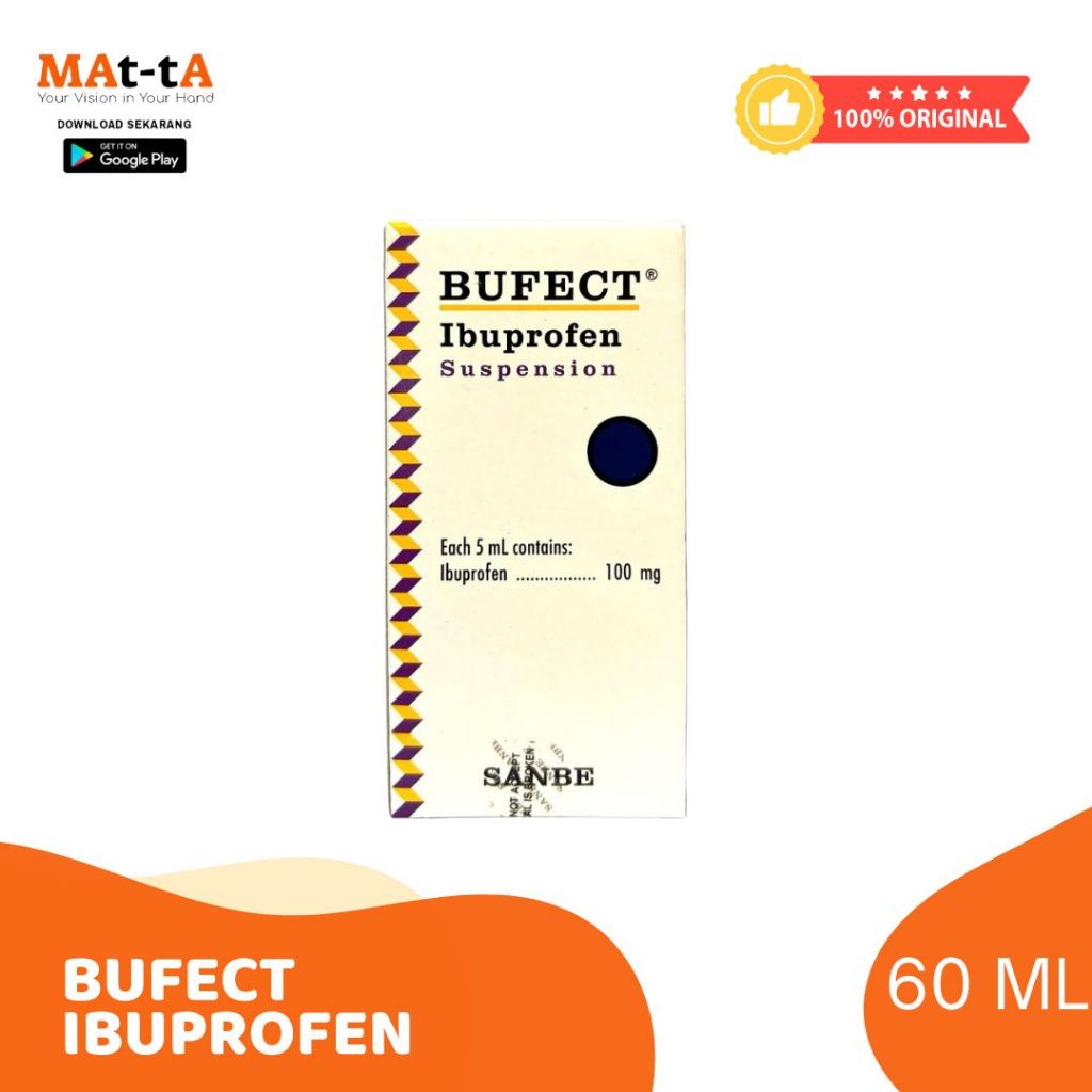 BUFECT IBUPROFEN Syrup 60 ml