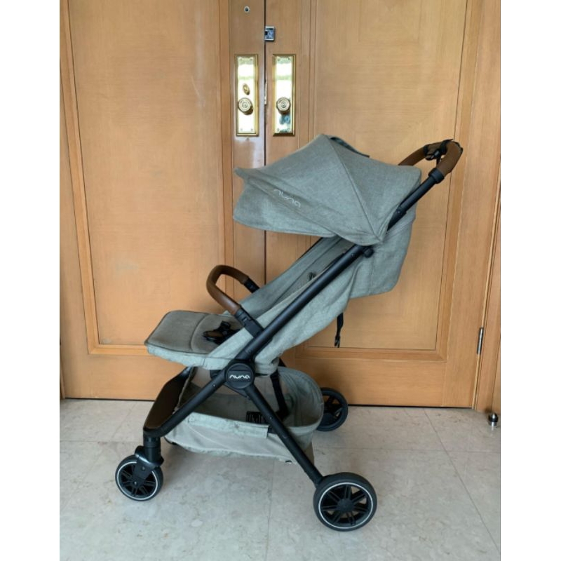 Stroller Nuna Trvl Auto Fold Cabin Size Lengkap Preloved Like New Sudah Laundry Siap Pakai