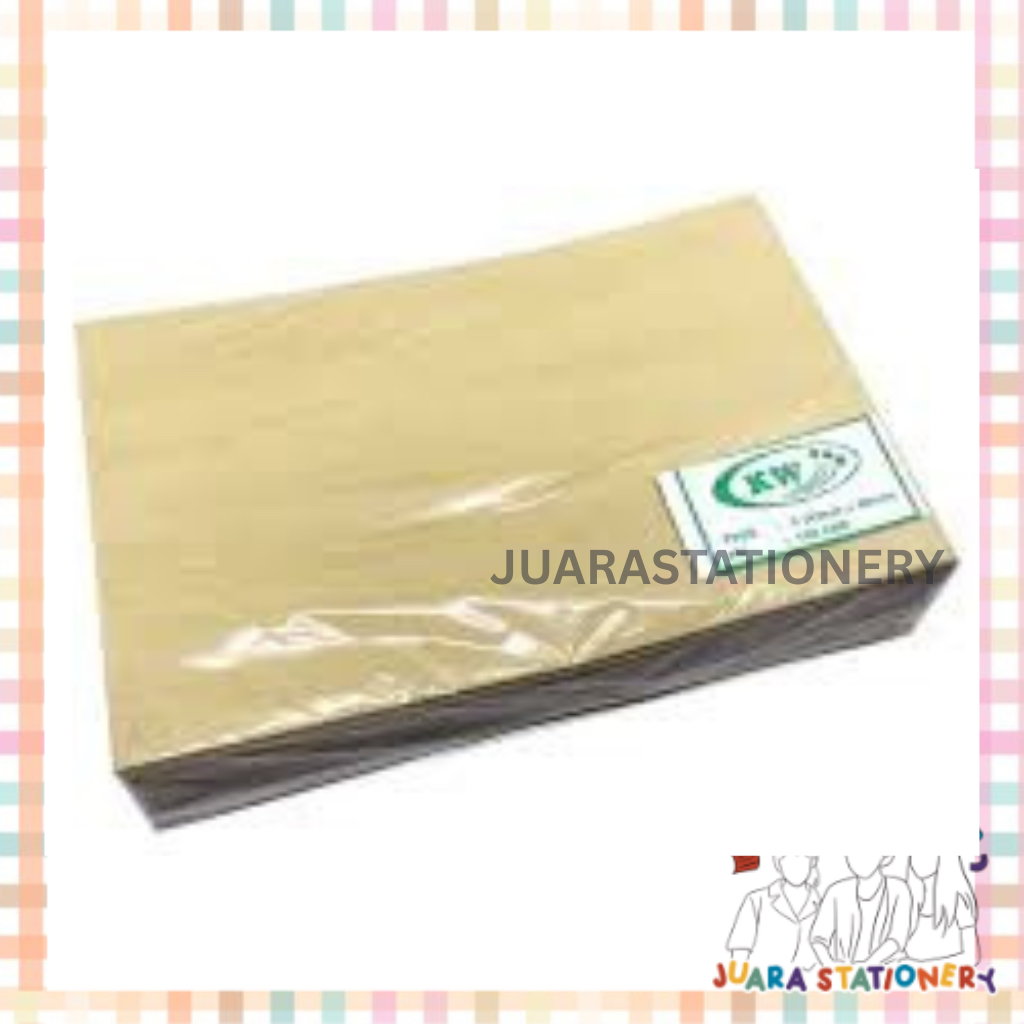 (260) JUARASTATIONERY Amplop Samson E (100 pcs) / Envelope Surat Coklat Samsons E (28cm x 40cm)
